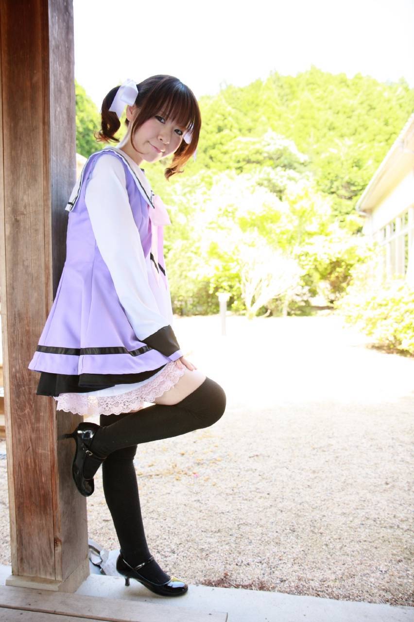 [Cosplay] 2013.04.05 Neko  School Girl - 2 Cosplayers 2